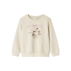 NAME IT MINI Boletta Sweatshirt - Peyote Melange
