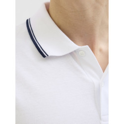 JJ REBEL Zell Polo - Hvid
