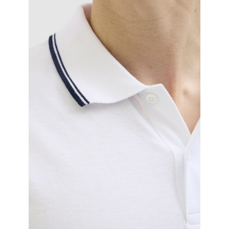 JJ REBEL Zell Polo - Hvid