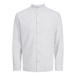 JACK & JONES ESSENTIALS Summer Band Skjorte - Hvid
