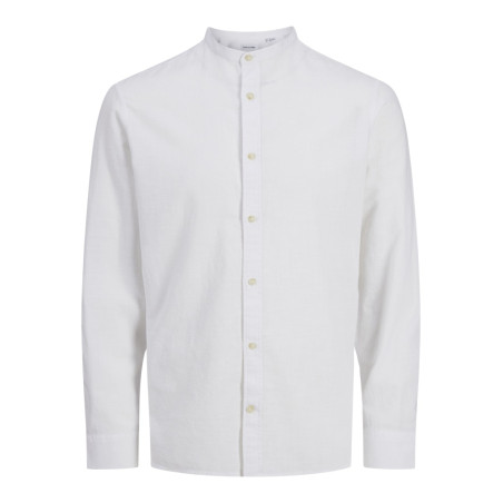 JACK & JONES ESSENTIALS Summer Band Skjorte - Hvid