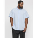 JACK & JONES PLUS Breeze Hør Skjorte - Chambray Blue