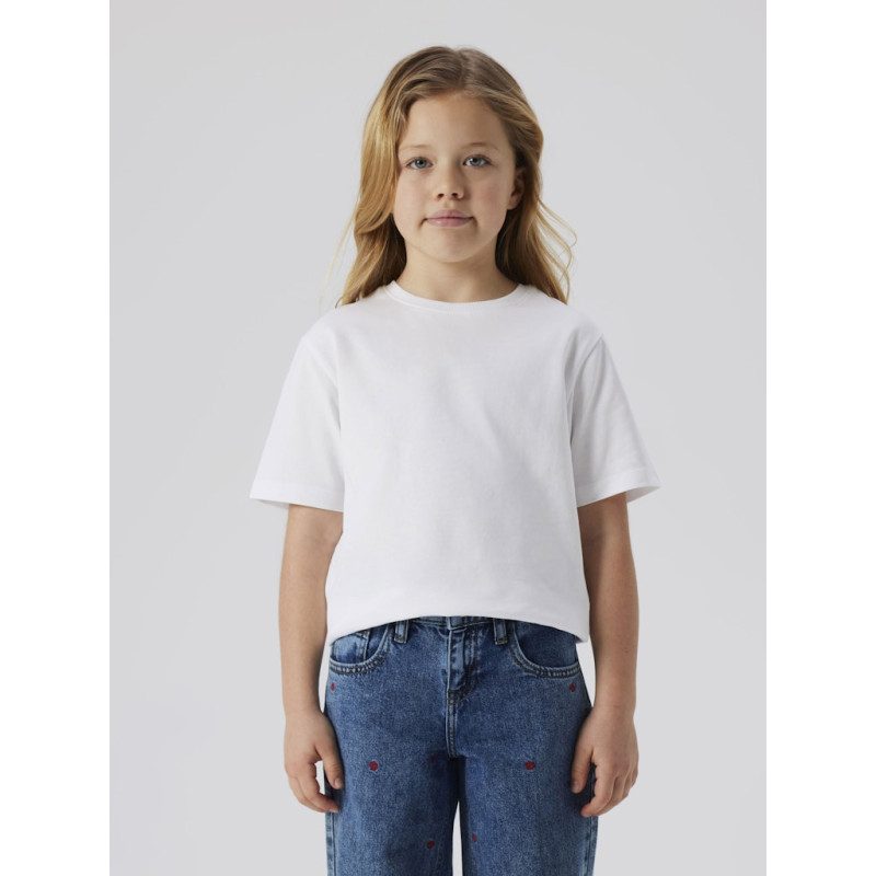 NAME IT KIDS Grega T-Shirt - Bright White