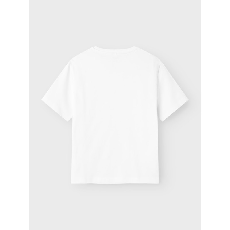 NAME IT KIDS Grega T-Shirt - Bright White