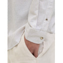 JACK & JONES ESSENTIALS Summer Band Skjorte - Oxford Tan
