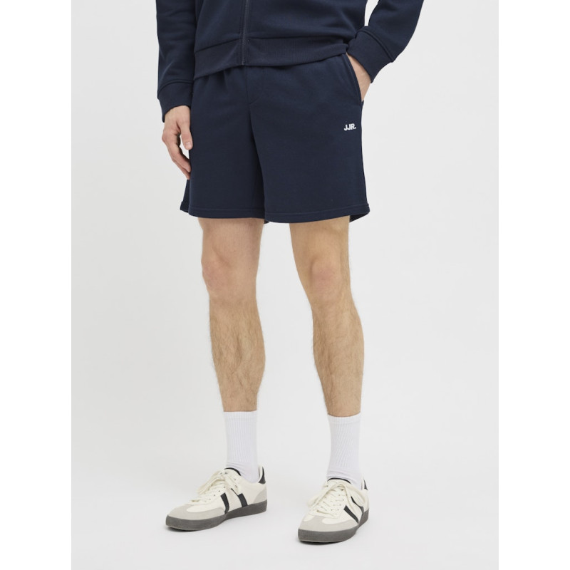 JJ REBEL Gorm Rebel Logo Sweat Shorts - Sky Captain