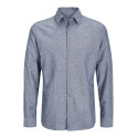 JJ REBELS Moss Sunny Skjorte - Faded Denim