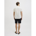 JJ REBEL Moss Sunny Hør Skjorte - Bright White