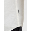 JJ REBEL Moss Sunny Hør Skjorte - Bright White