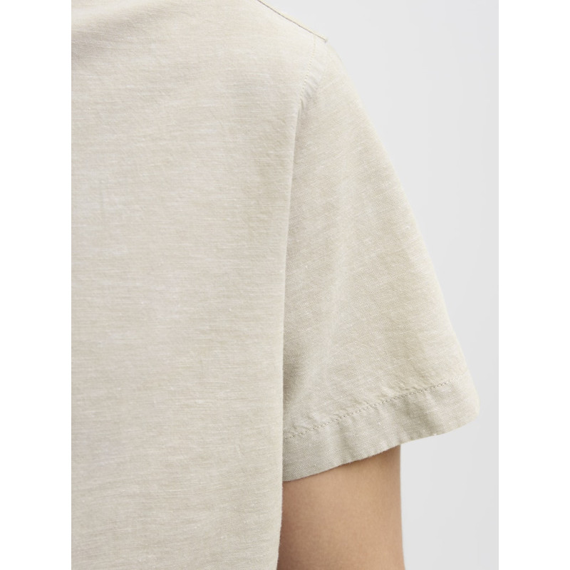 JJ REBEL Moss Sunny Hør Skjorte - Moonbeam