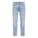ONLY & SONS Weft Reg. Box Pim Jeans - Light Blue Denim