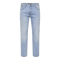 ONLY & SONS Weft Reg. Box Pim Jeans - Light Blue Denim