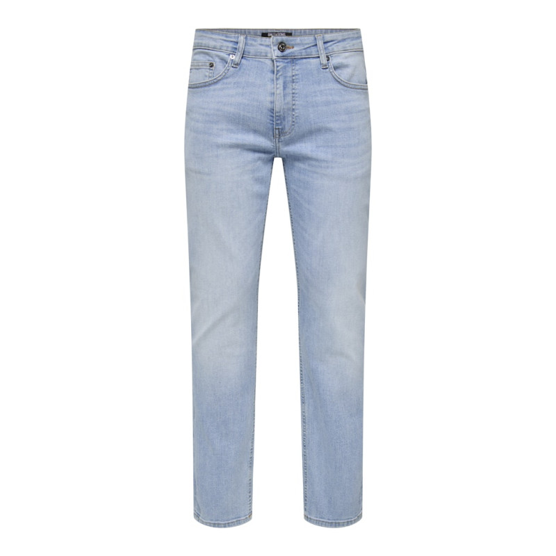 ONLY & SONS Weft Reg. Box Pim Jeans - Light Blue Denim
