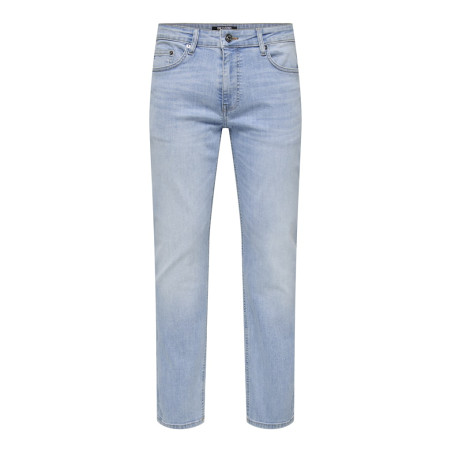 ONLY & SONS Weft Reg. Box Pim Jeans - Light Blue Denim