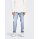 ONLY & SONS Weft Reg. Box Pim Jeans - Light Blue Denim