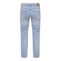 ONLY & SONS Weft Reg. Box Pim Jeans - Light Blue Denim