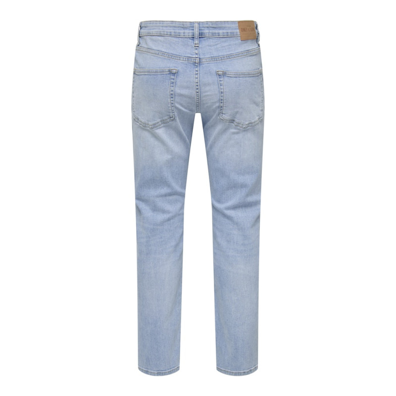 ONLY & SONS Weft Reg. Box Pim Jeans - Light Blue Denim