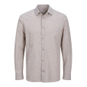 JACK & JONES Summer Hør Skjorte - Crockery