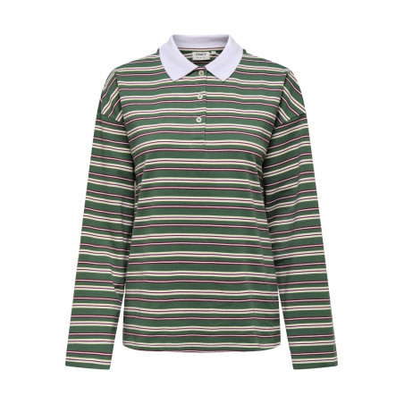 ONLY Lara Stribet Polo - Pineneedle