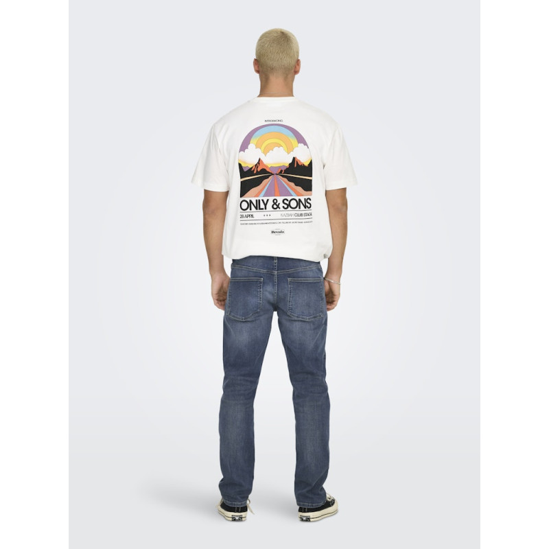 ONLY & SONS Weft Reg. Box Pim Jeans - Special Blue Grey Denim