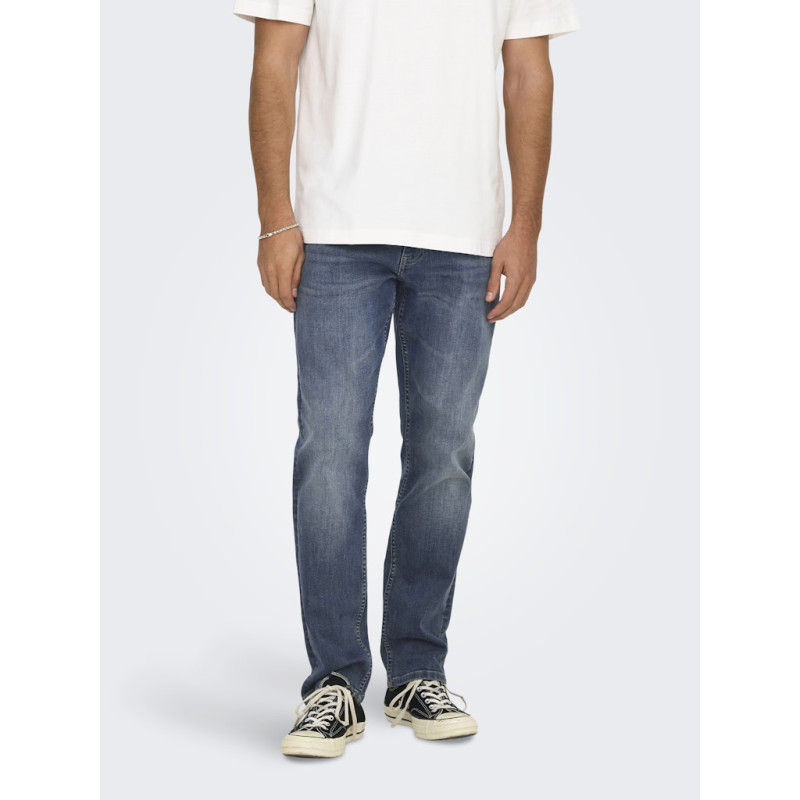 ONLY & SONS Weft Reg. Box Pim Jeans - Special Blue Grey Denim