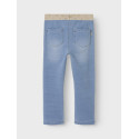 NAME IT Mini Salli Slim Sweat Jeans - Light Blue Denim