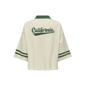 ONLY Kelly Oversized Polo - Birch / Pineneedle