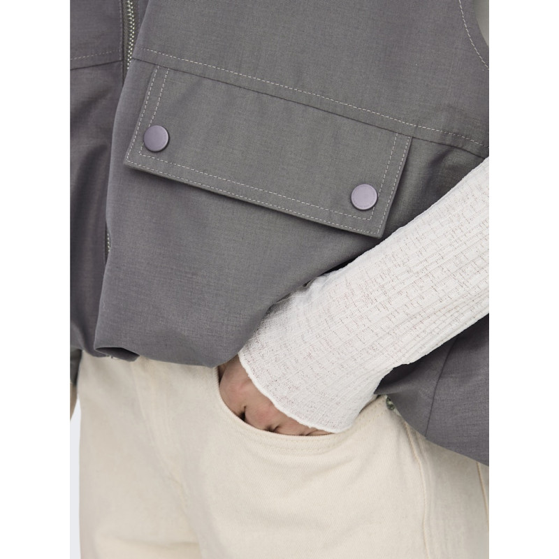 ONLY Mary Life Vest - Plum Kittten