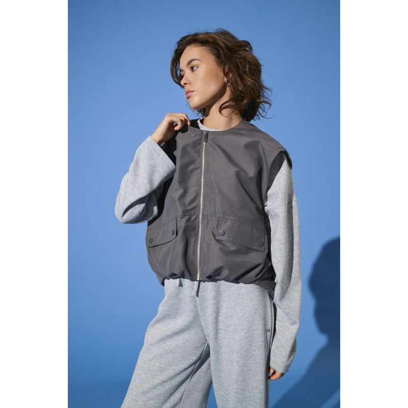 ONLY Mary Life Vest - Plum Kittten