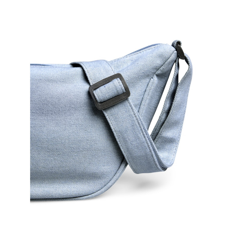 PIECES Amanda Denim Skuldertaske - Light Blue Denim