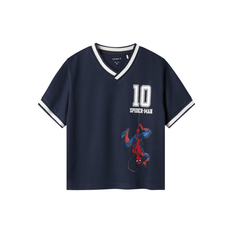 NAME IT MINI Matz Spider T-shirt - Navy Blazer