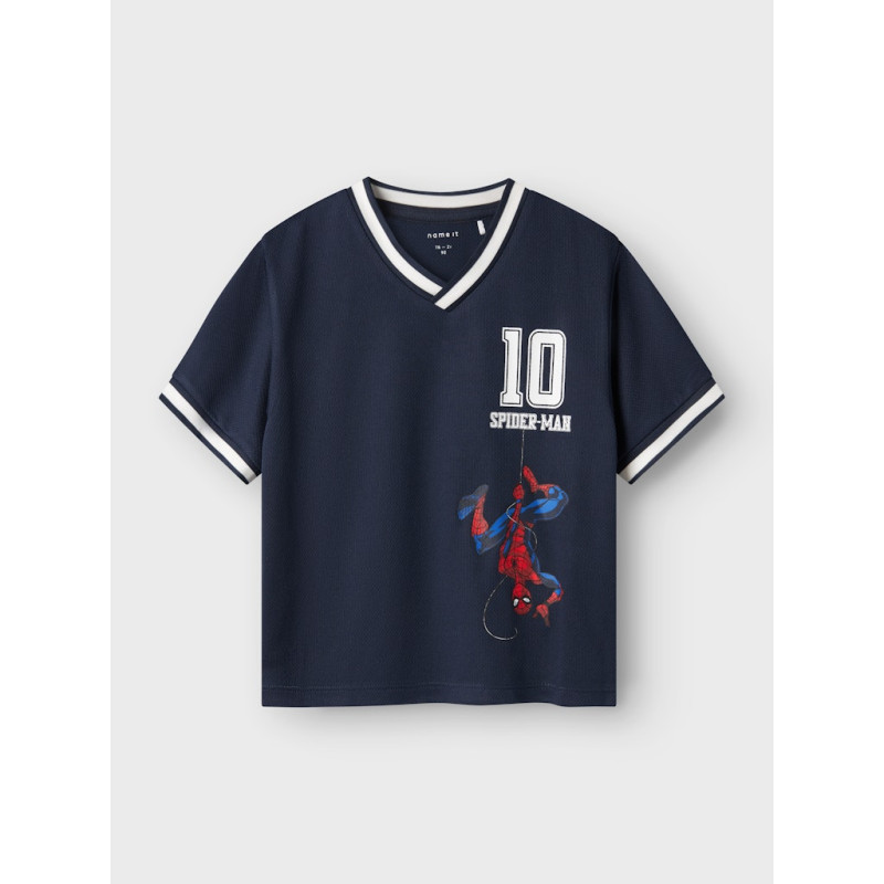 NAME IT MINI Matz Spider T-shirt - Navy Blazer