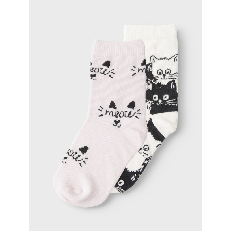 NAME IT MINI Bimmy 2-Pak Strømper - Ballerina