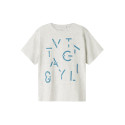 NAME IT KIDS Bennibo T-Shirt - Light Grey Melange