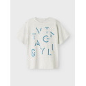 NAME IT KIDS Bennibo T-Shirt - Light Grey Melange