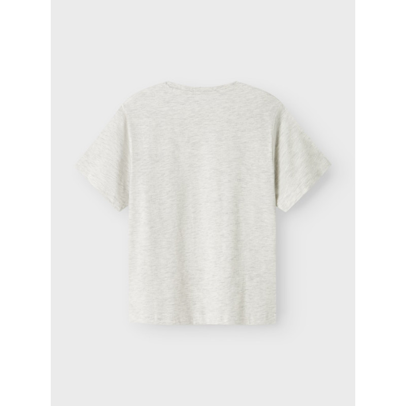 NAME IT KIDS Bennibo T-Shirt - Light Grey Melange