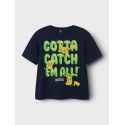 NAME IT KIDS Forder Pokemon T-Shirt - Navy Blazer