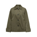 ONLY Eja Kort Jakke - Stone Gray