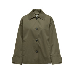 ONLY Eja Kort Jakke - Stone Gray