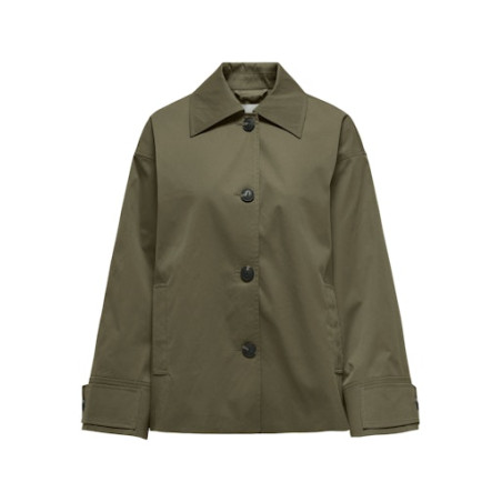 ONLY Eja Kort Jakke - Stone Gray