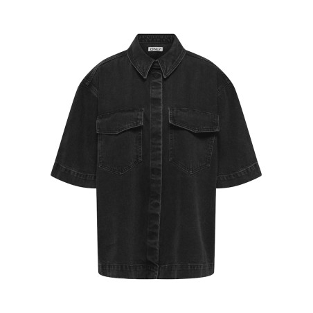 ONLY Sophie Oversized Denim Skjorte - Washed Black