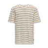 ONLY & SONS JUNIOR Ian Stribet T-Shirt - Chinchilla