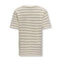 ONLY & SONS JUNIOR Ian Stribet T-Shirt - Chinchilla