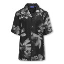ONLY & SONS JUNIOR Rocket Resort Skjorte - Jet Black