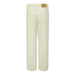 ONLY & SONS JUNIOR Edge Straight Ecru Jeans - Ecru