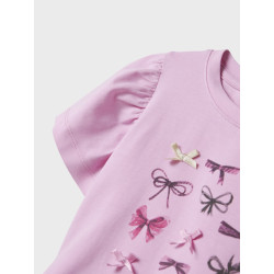 NAME IT MINI Filly Top - Pink Frosting