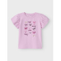NAME IT MINI Filly Top - Pink Frosting