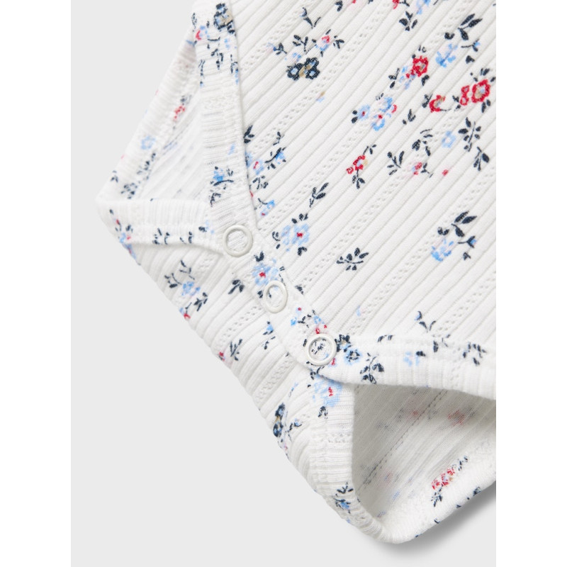 NAME IT BABY Filine Bodystocking - Cloud Dancer