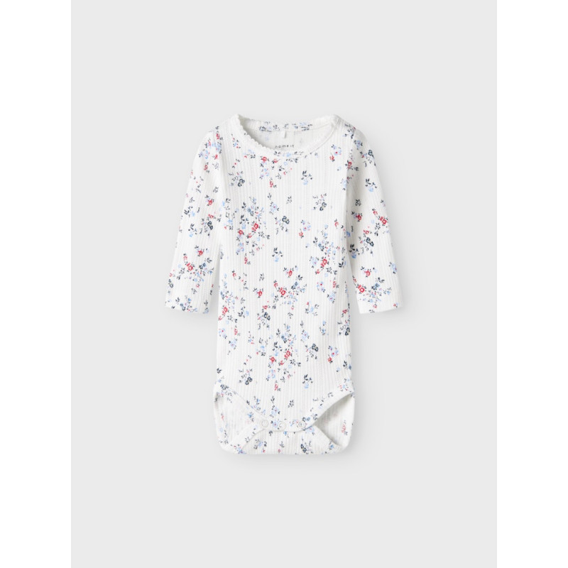 NAME IT BABY Filine Bodystocking - Cloud Dancer