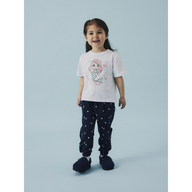 NAME IT MINI Frejane T-Shirt -  Lucient White